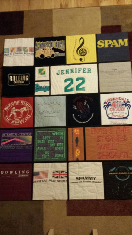 Finished Quilts - T-Shirt Quilting